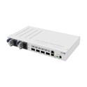 Mikrotik Cloud Router Switch 504-4XQ-IN, QCA9531 650 MHz CPU, 16×25G, 64MB RAM, 4×100G QSFP28 ports, 1×100Mbit manage port, RouterOS L5, desktop kućište, rackmount , dual hot-swap PSU
