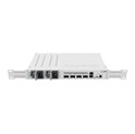 Mikrotik Cloud Router Switch 504-4XQ-IN, QCA9531 650 MHz CPU, 16×25G, 64MB RAM, 4×100G QSFP28 ports, 1×100Mbit manage port, RouterOS L5, desktop kućište, rackmount , dual hot-swap PSU