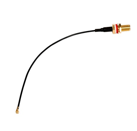 Mikrotik U.fl-SMA ženski pigtail kabel, za spajanje LTE kartice na vanjsku antenu (ACSMAUFL)