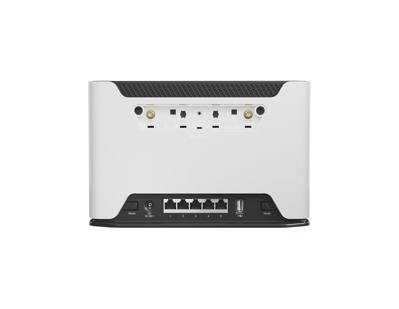 Mikrotik Chateau LTE12 kit, 716MHz CPU, 256MB RAM, 5×G-LAN, Dual-Band (2.4Ghz/5Ghz) 802.11b/g/n/ac, LTE CAT12 modem, microSIM, USB, PSU, tower kućište, RouterOS L4