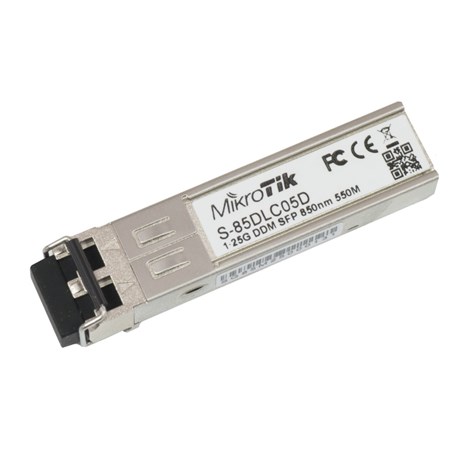 Mikrotik SFP module 1.25G MM 550m 850nm (S-85DLC05D)