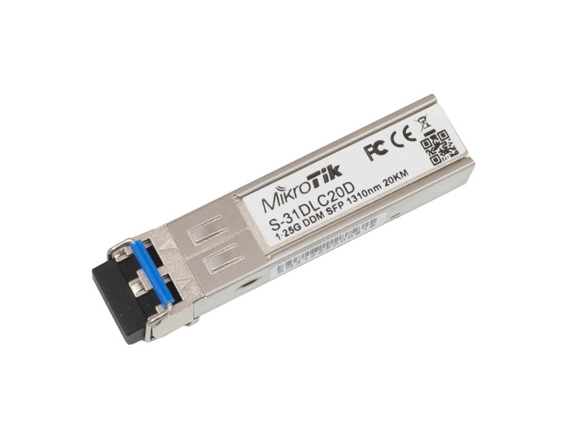 Mikrotik SFP module 1.25G SM 20km 1310nm (S-31DLC20D)