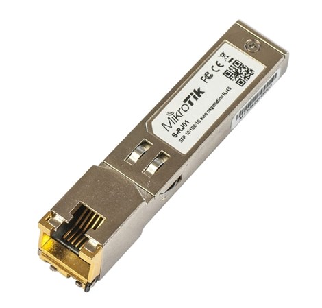 Mikrotik RJ45 SFP 10/100/1000M bakreni modul (S-RJ01)