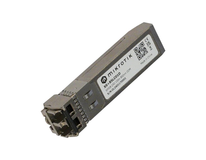 Mikrotik 10G SFP+ & 25G SFP28 module, 100m (XS+85LC01D)