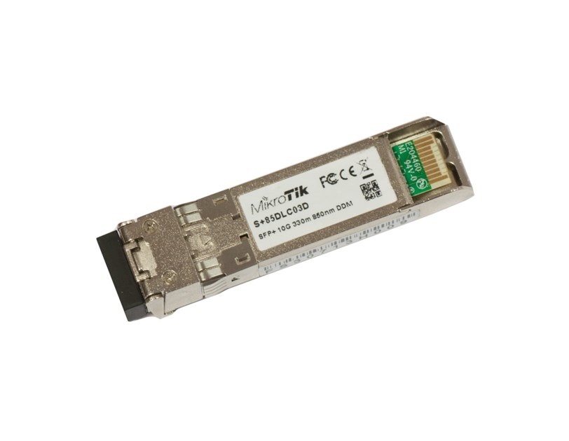 Mikrotik SFP+ module 10G MM 300m 850nm (S+85DLC03D)