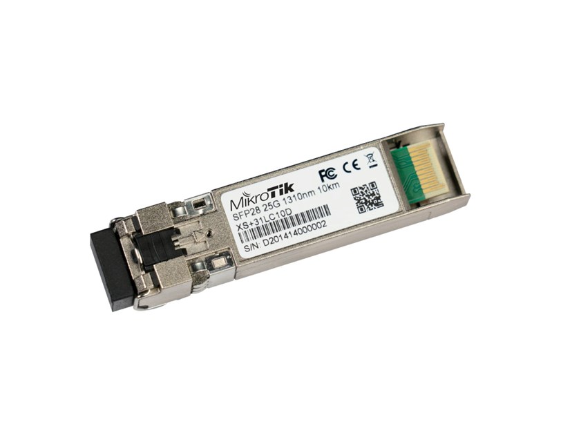 Mikrotik SFP/SFP+/SFP28 module 1/10/25G, Single Mode, 10km, 1310nm, (XS+31LC10D)