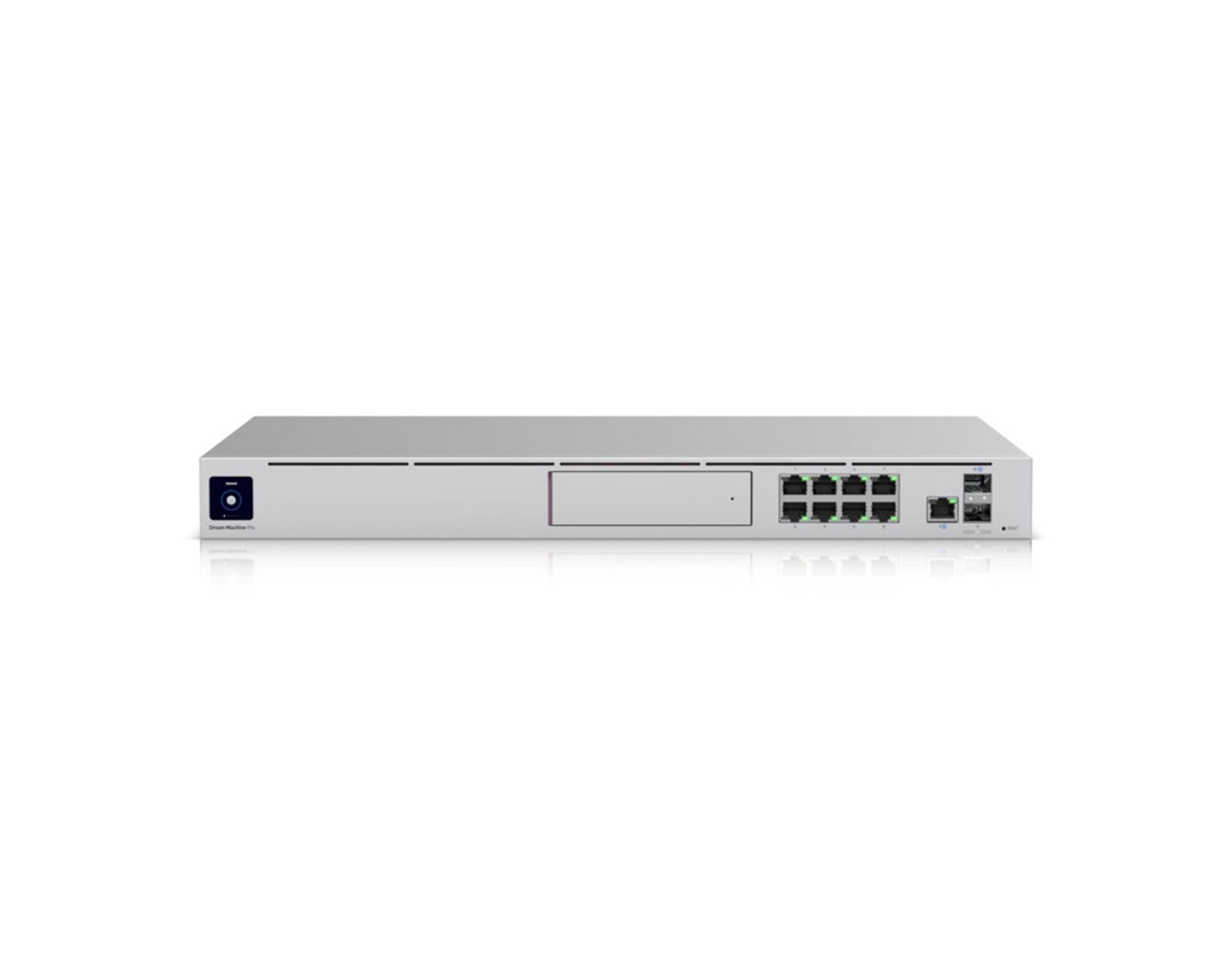 Ubiquiti UniFi Dream Machine Pro 8-portni switch, 8×G-LAN, 1×G-WLAN, 1×1/10G SFP+ LAN/WAN
