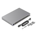 Ubiquiti UniFi Managed 48-port Gigabit Switch (32-port PoE+), 4×SFP, Touchscreen LCD, Rackmount, 195W (USW-48-PoE)
