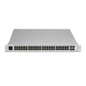 Ubiquiti UniFi Managed 48-port Gigabit Switch, 4×10G SFP+, Touchscreen LCD, Rackmount (USW-PRO-48)