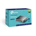 TP-Link 5-port Gigabit PoE+ preklopnik (Switch) 5×10/100/1000M RJ45 ports, 1×PoE++ In, 4xPoE+ Out ports, metalno kućište