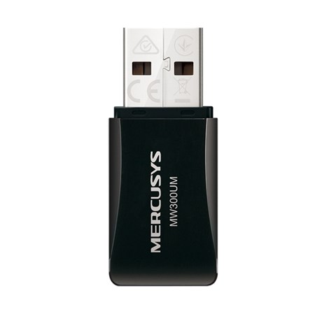Mercusys MW300UM bežični USB mini adapter 300Mbps (2.4GHz), 802.11n/g/b, WPS tipka