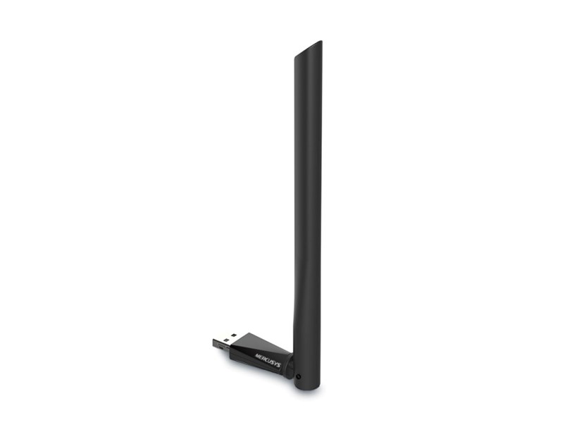 Mercusys AC650 bežični High-Gain Dual-Band USB adapter, 200Mbps/433Mbps (2.4GHz/5GHz), 802.11a/b/g/n/ac, 5dBi antena