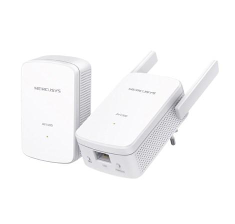 Mercusys AV1000 Powerline Gigabit mrežni adapter, 1000Mbps, HomePlug AV2 (MP510 & MP500) 