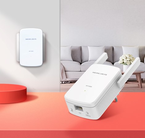 Mercusys AV1000 Powerline Gigabit mrežni adapter, 1000Mbps, HomePlug AV2 (MP510 & MP500) 