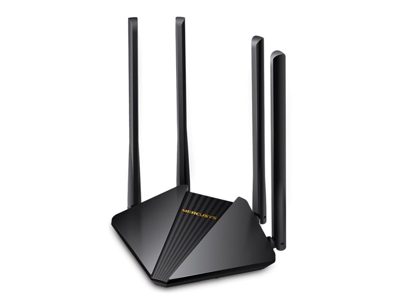 Mercusys AC1200 bežični usmjerivač (Dual-Band Router) 300Mbps/867Mbps (2.4GHz/5GHz), 802.11 b/g/n/ac/a, 2×G-LAN, 1×G-WAN, MU-MIMO, 4×5dBi fiksne omni-direkcione antene
