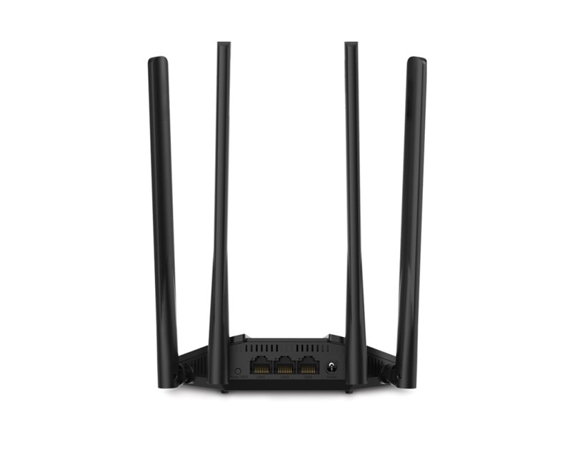 Mercusys AC1200 bežični usmjerivač (Dual-Band Router) 300Mbps/867Mbps (2.4GHz/5GHz), 802.11 b/g/n/ac/a, 2×G-LAN, 1×G-WAN, MU-MIMO, 4×5dBi fiksne omni-direkcione antene