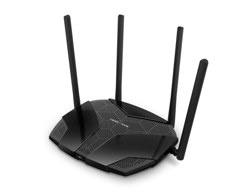 Mercusys MR70X AC1800X bežični usmjerivač (Dual-Band WiFi6 Router) 574Mbps/1201Mbps (2.4GHz/5GHz), 802.11ax/ac/a/b/g/n, 3×G-LAN, 1×G-WAN, MU-MIMO, 4×5 dBi fiksne omni-direkcione antene