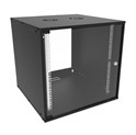Canovate 19" 9U 600x600x444 ECO SOHO zidni ormar, crni (WC1S-9-0966F)