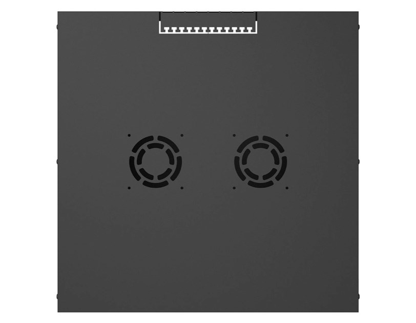 Canovate 19" 9U 600x600x444 ECO SOHO zidni ormar, crni (WC1S-9-0966F)