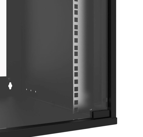 Canovate 19" 9U 600x600x444 ECO SOHO zidni ormar, crni (WC1S-9-0966F)