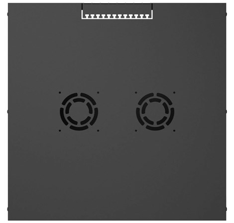 Canovate 19" 12U 600x600x577 ECO SOHO zidni ormar, crni (WC1S-9-1266F)