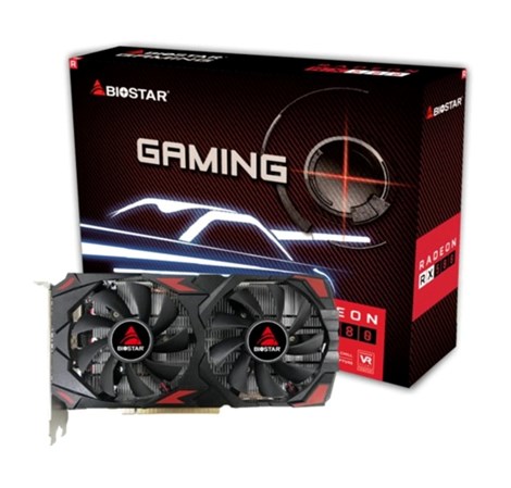 Biostar AMD Radeon RX580 8GB GDDR5/256-bit, PCIe 3.0, HDMI/2×DP (VGABIOATI0021)