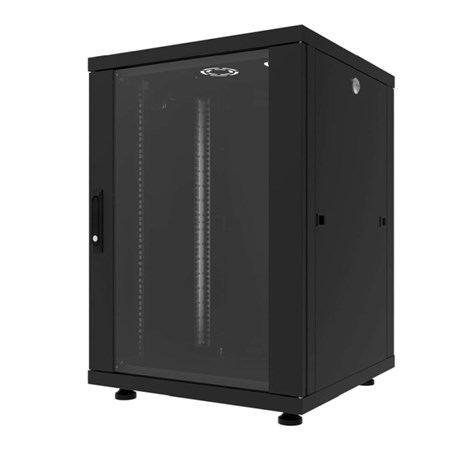 Canovate 19" 22U 600x600x1144 INORAX ECO podni ormar, crni (CSN-U-9-2266F)
