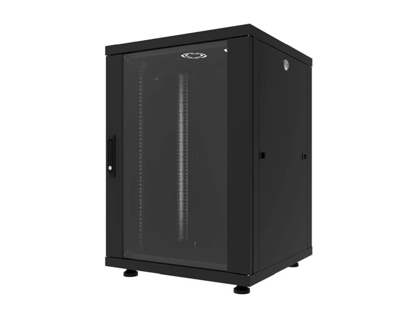 Canovate 19" 22U 600x600x1144 INORAX ECO podni ormar, crni (CSN-U-9-2266F)