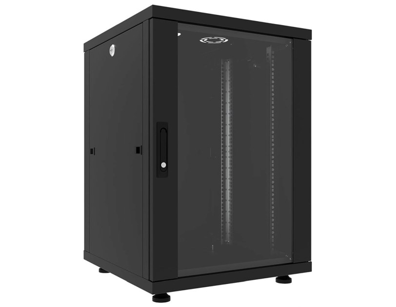 Canovate 19" 22U 600x600x1144 INORAX ECO podni ormar, crni (CSN-U-9-2266F)