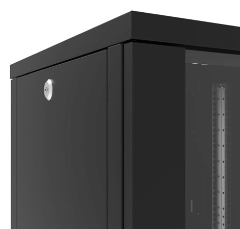 Canovate 19" 22U 600x600x1144 INORAX ECO podni ormar, crni (CSN-U-9-2266F)