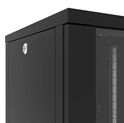 Canovate 19" 22U 600x600x1144 INORAX ECO podni ormar, crni (CSN-U-9-2266F)