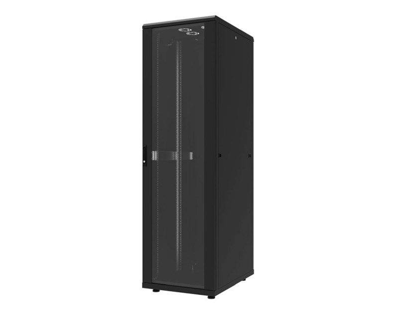 Canovate 19" 42U 600x800x2033 INORAX-ECO podni ormar, crni (CSN-U-9-4268F)