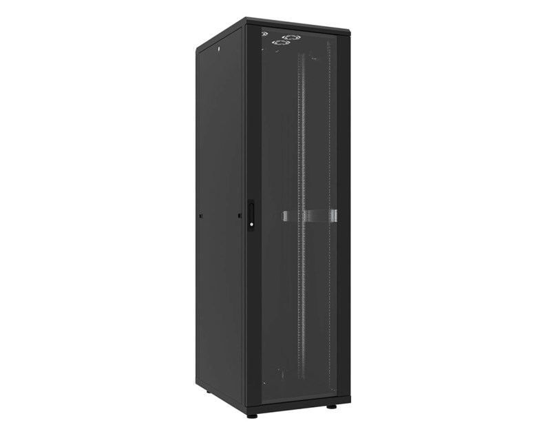 Canovate 19" 42U 600x800x2033 INORAX-ECO podni ormar, crni (CSN-U-9-4268F)