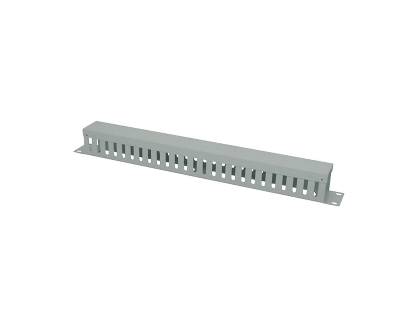 Canovate 19" 1U, organizator kablova s pokrovom, horizontalni, metalni, crni (CCA-9-5004)