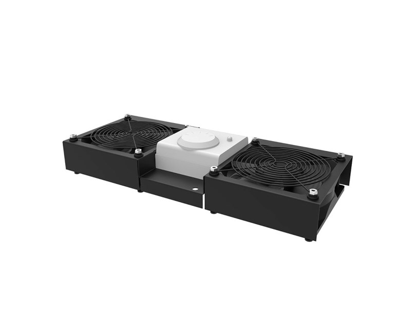 Canovate krovni ventilatorski modul sa termostatom i  2 ventilatora za kom. ormare (CWA-9-2002)