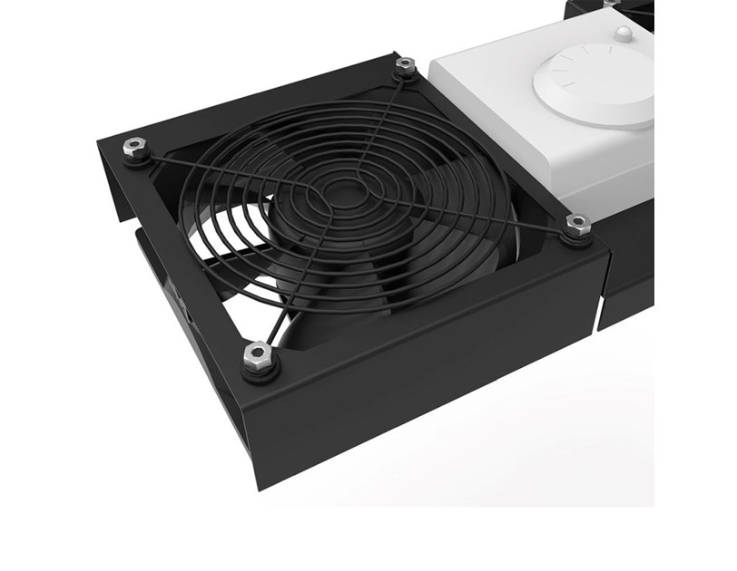 Canovate krovni ventilatorski modul sa termostatom i  2 ventilatora za kom. ormare (CWA-9-2002)