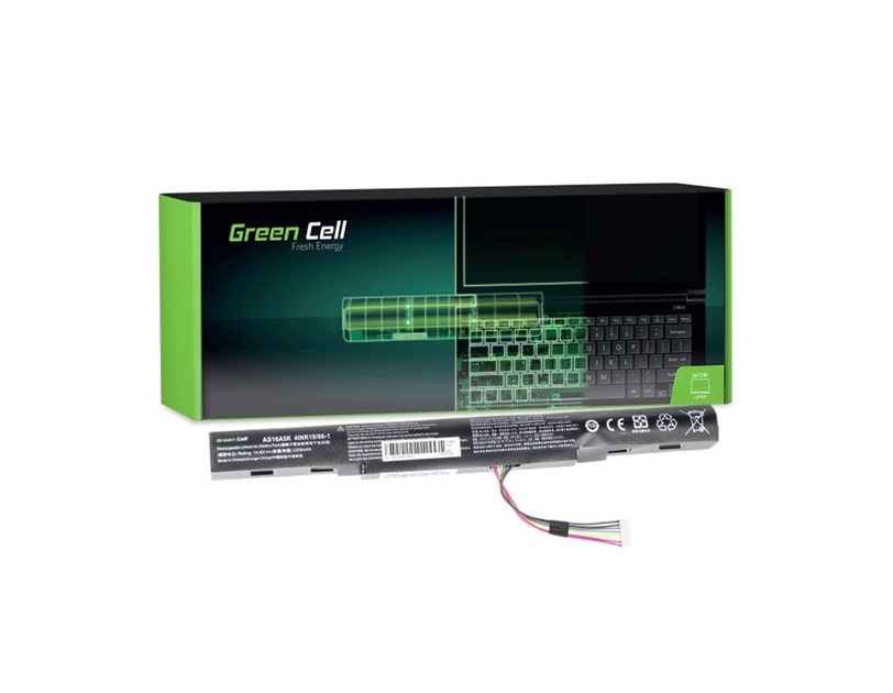 Green Cell (AC51) baterija 2200 mAh,14.4V (14.8V) AS16A5K za Acer Aspire E 15  E15 E5-575 E5-575G E 17 E17 E5-774 E5-774G