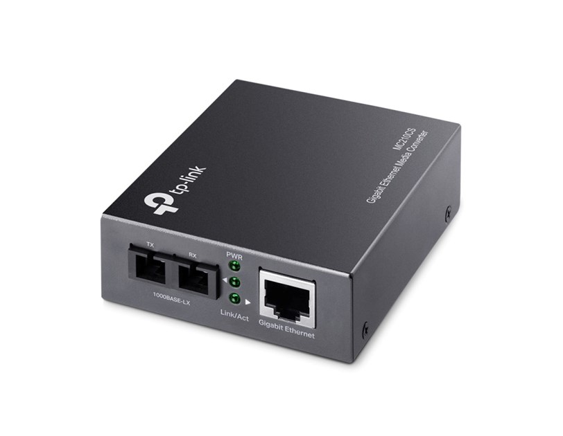 TP-Link Gigabit optički pretvarač 1000M RJ45 u 1000M single-mode SC, Full-duplex, do 20Km