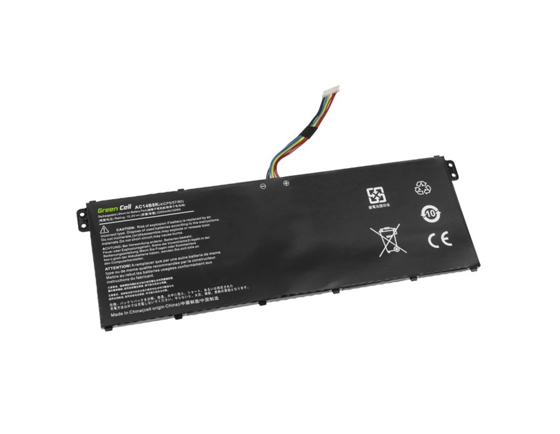 Green Cell (AC72) baterija 2200mAh, 15.2V AC14B3K AC14B8K za  Acer Aspire 5 A515 A517 R15 R5-571T Spin 3 SP315-51 SP513-51 Swift 3 SF314-52