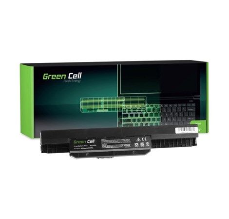 Green Cell (AS05) baterija 6600 mAh, 10.8V (11.1V) A32-K53 za Asus K53/ K53E/ K53S/ K53SV/ X53/ X53S/ X53U/ X54/ X54C/ X54H 