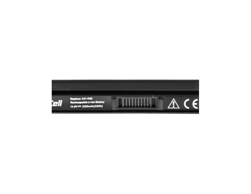 Green Cell (AS47) baterija 2200 mAh,14.4V (14.8V) A41-K56 A42-K56 za Asus K56 K56C K56CA K56CB K56CM K56CM K56V S56 S405