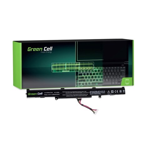 Green Cell (AS77) baterija 2200 mAh,14.4V (15V) A41-X550E za Asus F550 F750 K550 K750 R510 R750 X550 X750