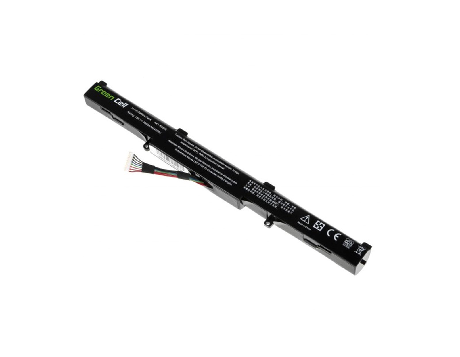 Green Cell (AS77) baterija 2200 mAh,14.4V (15V) A41-X550E za Asus F550 F750 K550 K750 R510 R750 X550 X750
