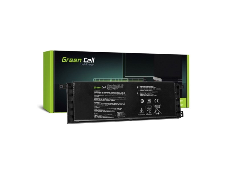 Green Cell (AS80) baterija 3800 mAh,7.2V B21N1329 za Asus X553 X553M X553MA F553 F553M F553MA