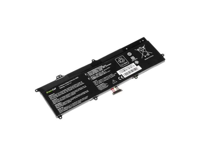 Green Cell (AS88) baterija 5000 mAh, 7.2V (7.4V) C21-X202 za Asus X201E F201E VivoBook F202E Q200E S200E X202E