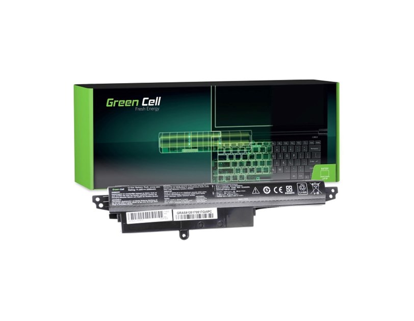 Green Cell (AS91) baterija 2200 mAh,11.25V A31N1302 za Asus X200 X200C X200CA X200L X200LA X200M X200MA K200MA VivoBook F200 F200C