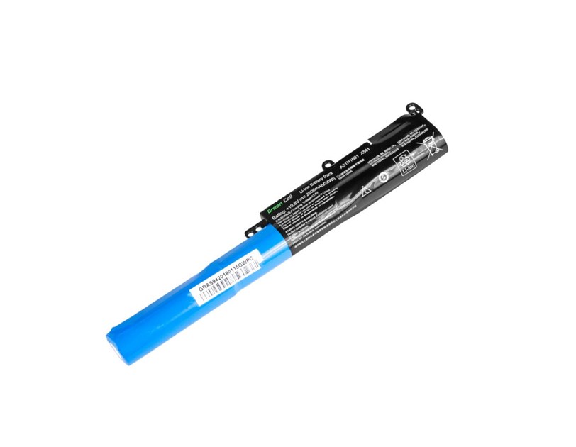 Green Cell (AS94) baterija 2200 mAh,10.8V (11.1V) A31N1601 A31LP4Q za Asus R541N R541S R541U Asus Vivobook Max F541N F541U X541N X541S X541U