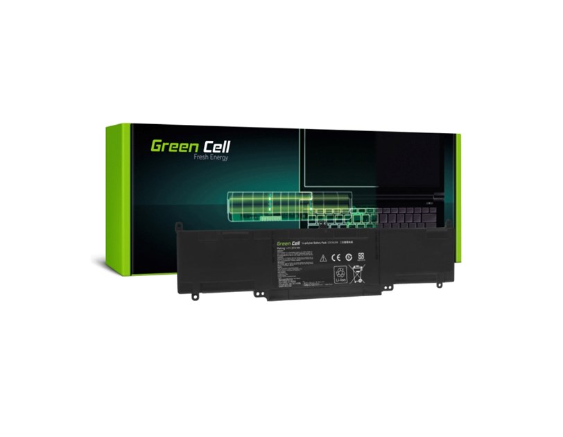 Green Cell (AS132) baterija 3500 mAh, 11.31V C31N1339 za Asus ZenBook UX303 UX303U UX303UA UX303UB UX303L Transformer Book TP300L TP300LA TP300LD TP300LJ