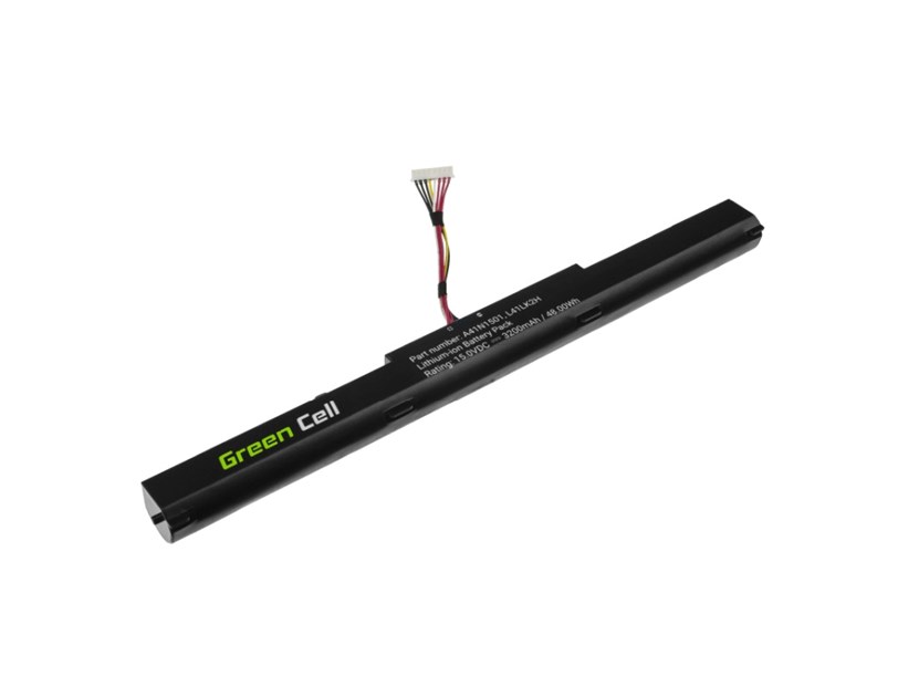Green Cell (AS138) baterija 15V, 3200 mAh za AsusAsus ROG GL752 GL752V GL752VW, Asus VivoBook Pro N552 N552V N552VW N552VX N752 N752V N752VX