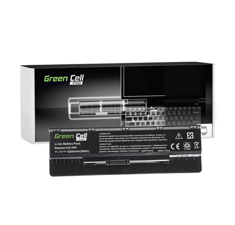 Green Cell PRO (AS41PRO) baterija 5200 mAh, 10.8V (11.1V) A32-N56 za Asus G56 N46 N56 N56DP N56V N56VM N56VZ N76
